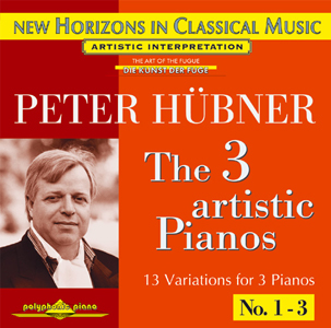 Peter Hübner - Solo Concerts - The 3 Artistic Pianos - Var. 1 – 3