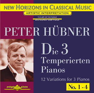 Peter Hübner - Solo Concerts - The 3 Temp. Pianos - Var. 1 – 4