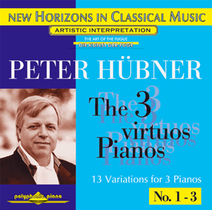 Peter Hübner - Solo Concerts - The 3 Virtuos Pianos - Var. 1 – 3