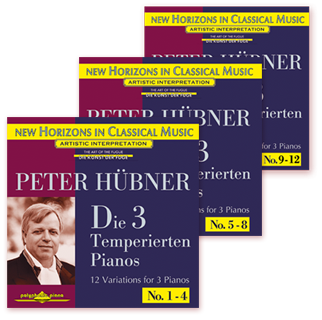 Peter Hübner - The 3 Temp. Pianos